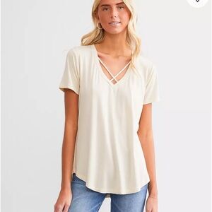 White Crow The Julia Crossroads T-Shirt - Oatmilk